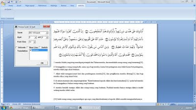 Download Software Quran In Word 2007
